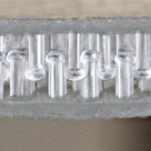 Scotch Extreme Interlocking Fasteners, 1 in Squares, Clear, 27 Sets, Holds up to 10 lbs (1 set holds 2 lbs)