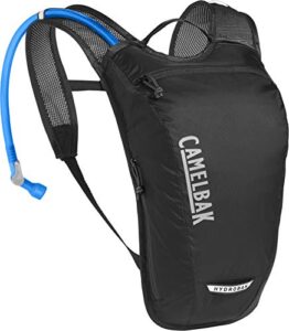 camelbak hydrobak light bike hydration backpack 50oz, black/silver