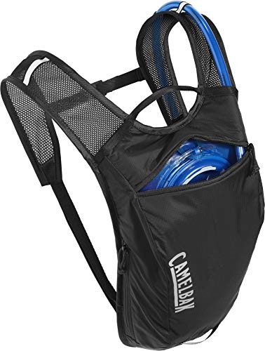 CamelBak Hydrobak Light Bike Hydration Backpack 50oz, Black/Silver