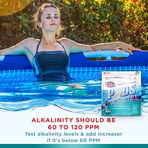 HTH 67043 Alkalinity Up Balancer for Swimming Pools, 5 lbs