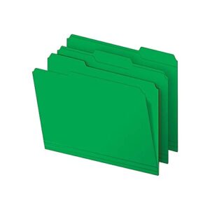 Staples 502678 Top-Tab File Folders 1/3 Cut Asst LTR Holds 8 1/2X11 250/Bx