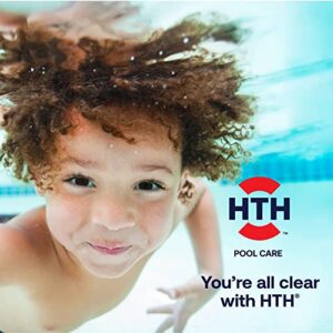 HTH Pool Care Chlorine Stabilizer, Swimming Pool Chemical Helps Chlorine Last Longer, Sunlight Protection, 4 Lbs