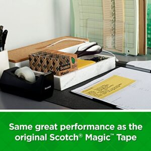 Scotch Magic Greener Tape, 24 Rolls, Great for Gift Wrapping, Numerous Applications, Invisible, Engineered for Repairing, 3/4 x 900 Inches, Boxed (812-24P)