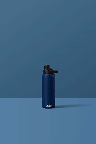 CamelBak Chute Mag 32 oz Vacuum Insulated Stainless Steel Water Bottle, Navy