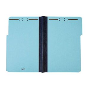 Staples 384870 Pressboard Classification Folders Legal Size Blue 25/Box (61552S)