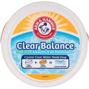 arm & hammer clear balance swimming pool maintenance tablets, 16 count