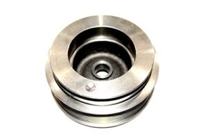 cast water pump pulley for mack e7 (10 groove) e-tech & aset replaces # 302gc4112m # ewp-8565