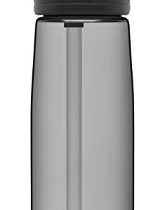 CamelBak eddy+ Water Bottle with Tritan Renew – Straw Top 25oz, Charcoal