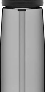 CamelBak eddy+ Water Bottle with Tritan Renew – Straw Top 25oz, Charcoal