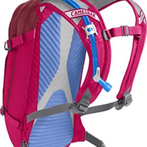 CamelBak Women’s L.U.X.E. Mountain Bike Hydration Backpack - Easy Refill Hydration Backpack, 100 oz, Cerise/Pomegranate