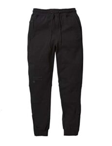 staple flight pigeon sweatpants (black, medium)