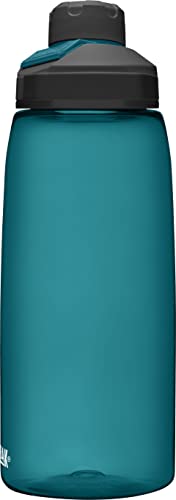 CamelBak Chute Mag BPA Free Water Bottle with Tritan Renew - Magnetic Cap Stows While Drinking, 32oz, Lagoon