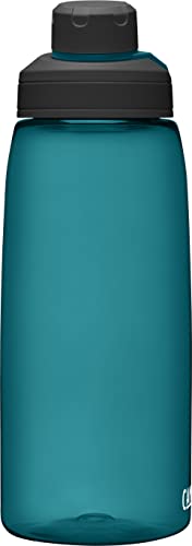 CamelBak Chute Mag BPA Free Water Bottle with Tritan Renew - Magnetic Cap Stows While Drinking, 32oz, Lagoon