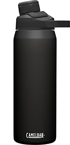 CamelBak Chute Mag 25 oz Vacuum Insulated Stainless Steel Water Bottle, Black