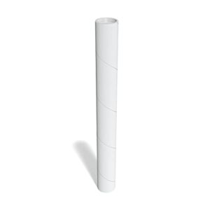 Staples 558421 3-Inch X 30-Inch Staples White Mailing Tubes 12/Carton (11627)