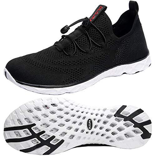 DLGJPA Men's Lightweight Quick Drying Aqua Water Shoes Athletic Sport Walking Shoes