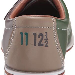 Mens TCR 3V Cobra Rental Bowling Shoes- Hook and LoopBrown/Green 5 1/2