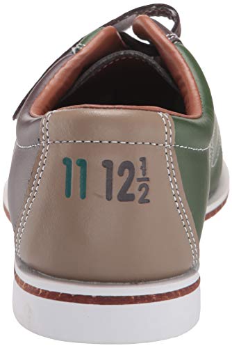 Mens TCR 3V Cobra Rental Bowling Shoes- Hook and LoopBrown/Green 5 1/2