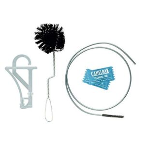 camelbak crux & fusion reservoir hydration bladder cleaning kit- reservoir and tube brushes, hanger, and cleaning tabs