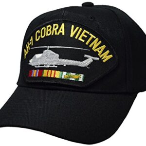 AH-1 Cobra Vietnam War Cap Black