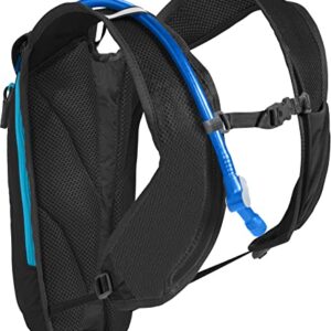 CamelBak Octane Dart Crux Reservoir Hydration Pack, Black/Atomic Blue, 1.5 L/50 oz