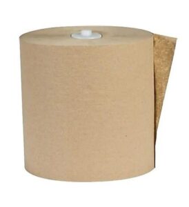 sustainable earth by staples hardwound paper towels, 1-ply 350 ft. roll, 6 rolls/ct (seb26577)