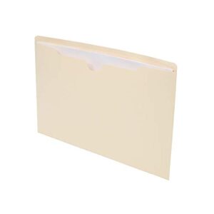 Staples 418210 Manila File Jackets with Reinforced Tab Legal Flat 100/Box