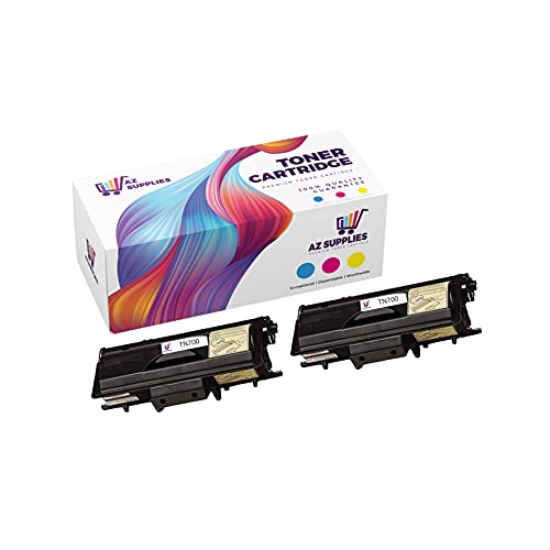 AZ Supplies Compatible Toner Cartridge Replacement for Brother TN700 HL-7050 HL-7050N Black 2 Packs