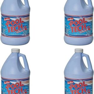 Austin's Pool Tech Pool Shock 12.5% Sodium Hypochlorite, 4x1 Gallon