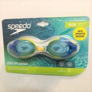 speedo kids splasher goggles – yellow / blue
