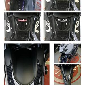 AIVYNA Pro Taper Gasoline Tank Guard Pads for Yamaha TMAX 560 Tech Max 2020-2021 3D Motorcycle Whole Car Decal Sticker Fairing Kit Motorbike Logo Sticker (Size : A)