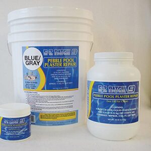 ez products ezp-519 50 no. pebble plaster fast set – aqua cool 50 lb. each