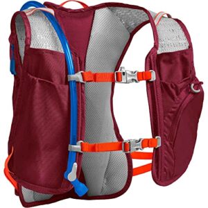 CamelBak Women's Octane 9 Hydration Pack 70 oz, Burgundy/Hot Coral