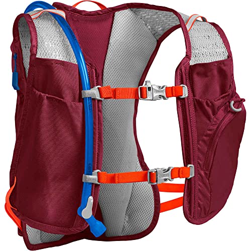 CamelBak Women's Octane 9 Hydration Pack 70 oz, Burgundy/Hot Coral