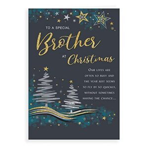 classic christmas card brother – 9 x 6 inches – regal publishing,c85367