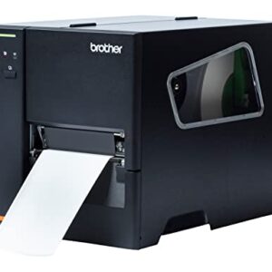 Brother TJ-4120TN Entry-Level High-Resolution, High-Volume Industrial Barcode Label Printer, 300dpi, 7ips, Ethernet and USB 2.0