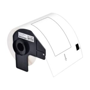 usuperink (1 roll,180 labels/roll) compatible for brother dk-1247 dk1247 4.07” x 6.4” (103mm x 164 mm) die-cut large shipping address mailing white paper labels for ql-1110nwb ql-1050 label printers