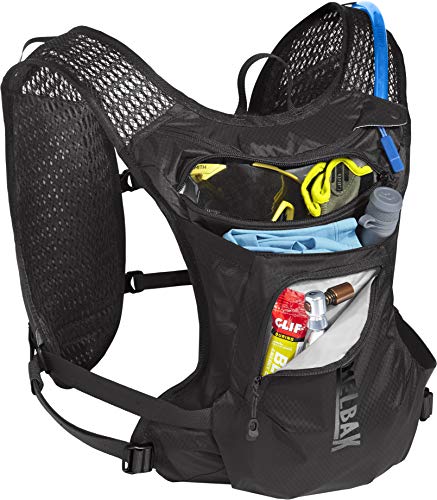 CamelBak Chase Bike Vest 50oz - Hydration Vest - Easy Access Pockets, Black