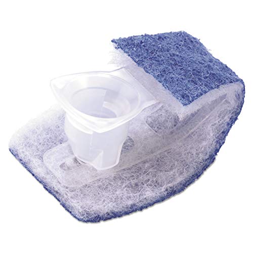 Scotch-Brite Disposable Toilet Scrubber Refill, Blue/White (MMM558RF)