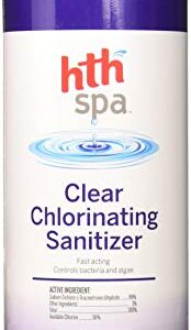 HTH Spa 86230 Clear Chlorinating Sanitizer Spa and Hot Tub Cleaner, 2 lbs
