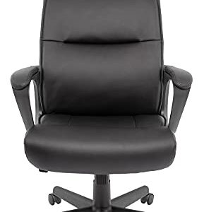 STAPLES Rutherford Luxura Manager Chair, Black