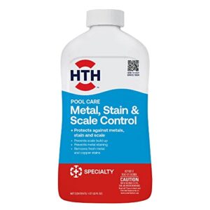 hth 67068 swimming pool care metal & stain defense – prevents staining and corrosion