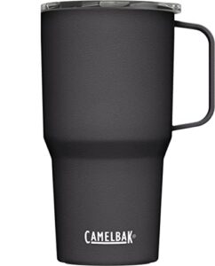 camelbak horizon tall mug, insulated stainless steel, 24oz, black