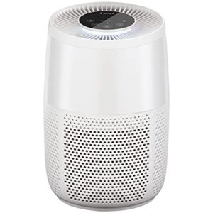 instant hepa quiet air purifier, from the makers of instant pot with plasma ion technology for rooms up to 630ft2; removes 99% of dust, smoke, odors, pollen & pet hair, for bedrooms & offices, pearl