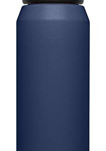 CamelBak eddy+ Water Bottle with Straw 32 oz - Insulated Stainless Steel, Navy