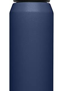 CamelBak eddy+ Water Bottle with Straw 32 oz - Insulated Stainless Steel, Navy