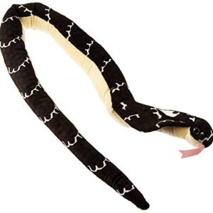 Wild Republic Hooded Cobra, Snake Plush, Stuffed Animal, Plush Toy, Gifts for Kids, 54"