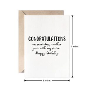 Brother In Law Birthday Card Funny, Joke Card Birthday Gift For Brother In Law