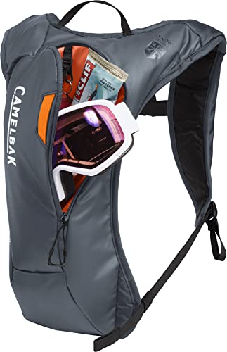 CamelBak Zoid Hydration Pack, 70oz, Grey/Orange