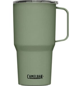 camelbak horizon tall mug, insulated stainless steel, 24oz, moss